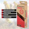 IRONLACE Unbreakable Round Bootlaces - Indestructible, Waterproof & Fire Resistant Boot & Shoe Laces, 1500-Pound Breaking Strength/Pair, Brown, 54-Inch, 3.2mm Diameter, 1-Pair view 4
