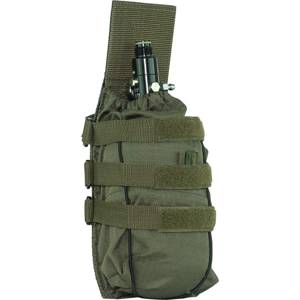 Valken Paintball Tank Vest Pouch Universal, Olive, One Size
