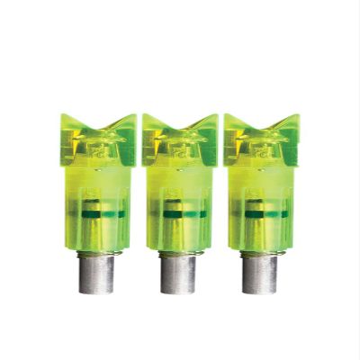 Lumenok Easton Carbon Crescent Bolt End (3-Pack), Green