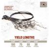 Rig'Em Right Waterfowl Do-It-Yourself Custom Texas Style Decoy Anchor Rigging System - Build 3-Dozen, Eight Foot Long Rigs view 3