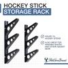 StoreYourBoard Hockey Stick Rack, Wall Mount Garage Storage for Sports Equipment, Skates, Lacrosse Sticks, 3 Tiers, Supports 40 lbs view 4