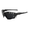 Revant Replacement Lenses for Oakley Racing Jacket Vented (Low Bridge Fit) OO9197 Sunglasses - Polarized Stealth Black view 3