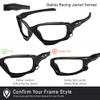 Revant Replacement Lenses for Oakley Racing Jacket Vented (Low Bridge Fit) OO9197 Sunglasses - Polarized Stealth Black view 4