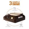 LegActivator - The Seated Leg Exerciser & Physiotherapy Machine for Seniors that Improves your Health and Blood Circulation while Sitting in the Comfort of your Home or Office view 2