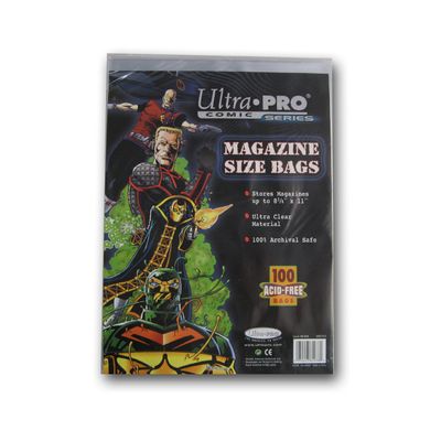 Ultra Pro Magazine Size Bags 8 5/8