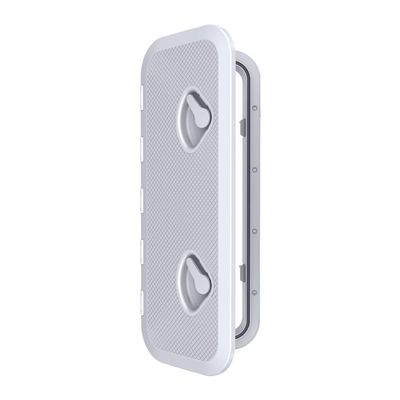 SEAFLO Marine Boat Deck Access Hatch & Lid 23.9" X 9.5" - White 607mm x 243mm