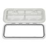SEAFLO Marine Boat Deck Access Hatch & Lid 23.9" X 9.5" - White 607mm x 243mm view 3