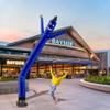 LookOurWay Air Dancers Inflatable Tube Man Attachment - 20 Feet Tall Wacky Waving Inflatable Dancing Tube Guy for Business Promotion - Blower Not Included - Blue view 4