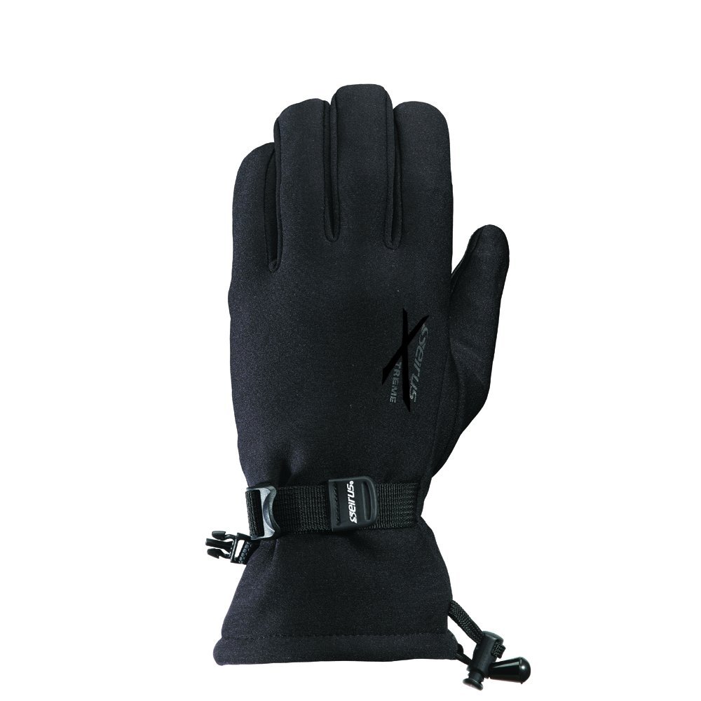 Seirus Innovations Men's Heatware Xtreme All Weather Glove Gauntlet, X-Large, Black