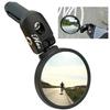 Hafny Bar End Bike/Bicycle Mirror, Stainless Steel Lens, Safe Adjustable Rearview Cycle/E-bike Mirror, HF-MR083 (Black 62mm) view 1
