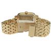 Peugeot Women Rectangle Dress Watch with Crystal Decorated Bezel, Roman Numerals and Bracelet view 3