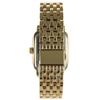Peugeot Women Rectangle Dress Watch with Crystal Decorated Bezel, Roman Numerals and Bracelet view 4