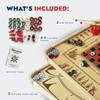 Carrom Board Game Set Large Board Games for Adults & Children Over 85 Board Games for Family Game Night All in One Board Game Set view 4