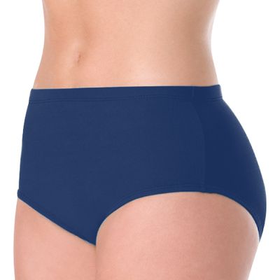100% Stretch Nylon Brief Trunks, YS, Navy Blue