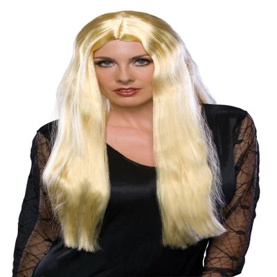 Long Blonde Witch Wig