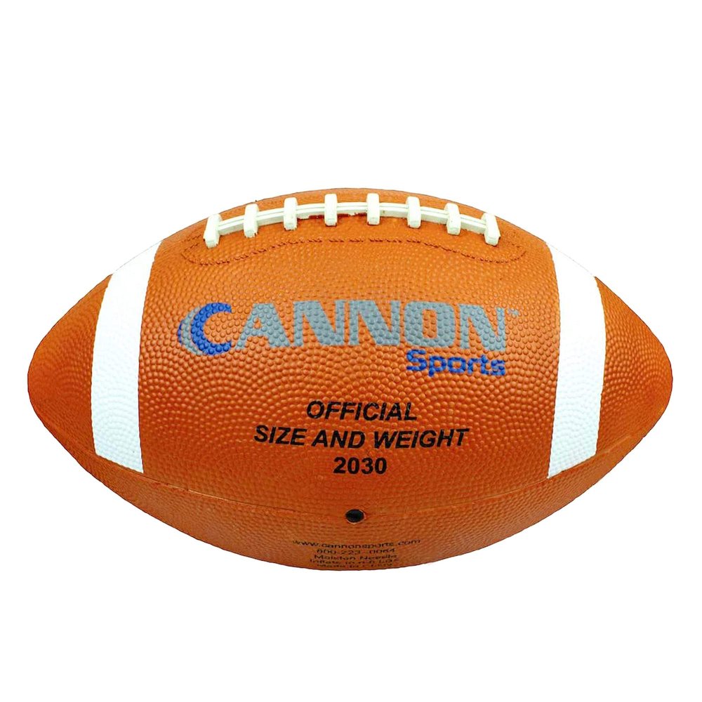 Cannon Sports Rubber Football for Games, Training & Practice (Intermediate)