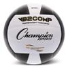 Champion Sports VB Pro Comp Series Indoor Volleyball, Official Size - Durable, Soft-Touch Volleyballs with Composite Synthetic Leather Cover - Premium Volleyball Equipment and Gear - Black/White view 1