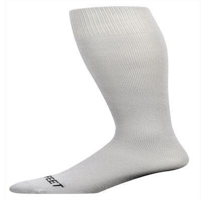 Pro Feet Polyester Multi-Sport Tube Socks, Grey, Medium