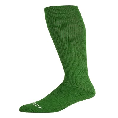 Pro Feet Multi-Sport Cushioned Acrylic Tube Socks, Kelly, Small/Size 7-9