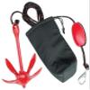 Airhead Complete Grapnel Anchor System , Black , 3.5 LBS, 25' ROPE, A-2 view 1