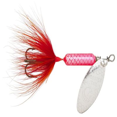 Yakima Bait Wordens 210-FL Rooster Tail in-Line Spinner, 2 1/2", 1/6 oz, Treble