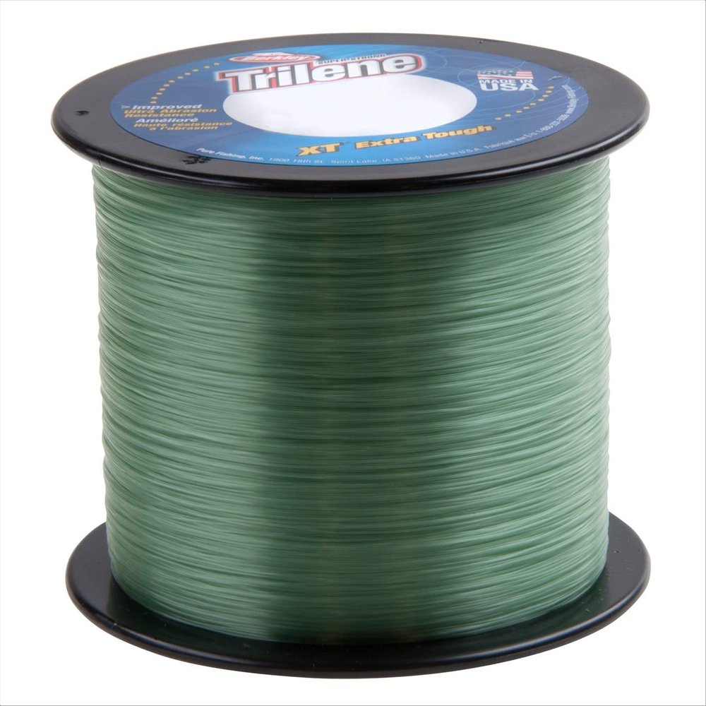 Berkley Trilene XT, Low-Vis Green, 10lb | 4.5kg, 3000yd | 2743m Monofilament Fishing Line, Suitable for Saltwater and Freshwater Environments