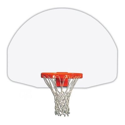 Gared 35" x 54" Front-Mount Steel Fan-Shape Backboard