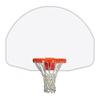 Gared 35" x 54" Front-Mount Steel Fan-Shape Backboard view 1