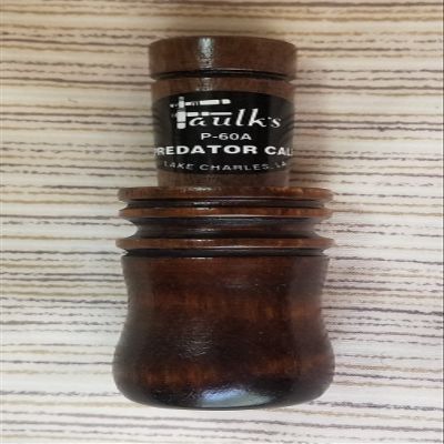 Faulk's Game Calls Adjustable Predator Call P-60A, Brown