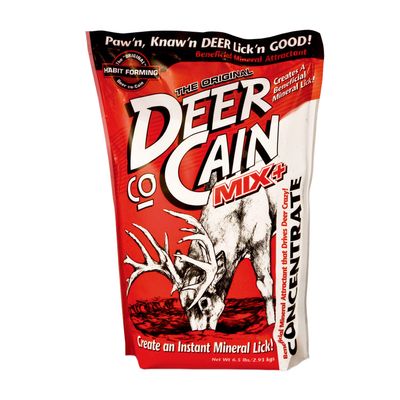 Evolved HABITATS Deer Co-Cane Powder Mix 6.5 lb Deer Mineral Attractant - Fast & Easy to Use All Year-Round Concentrated Mineral Lick Food Supplement for Deer