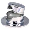 Perko 0757DP0CHR Rope Deck Pipe with Hinged Cover view 1