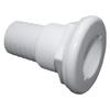 T-H Marine Thru-Hull Straight 1-1/2" WHT view 1