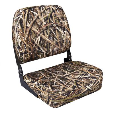 Wise 8WD618PLS-728 Camo Low Back Boat Seat, Shadowgrass Blades