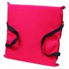 Onyx Throw Cushion Red Cloth, Throw Red Cloth, 15" x 16" x 2 1/2" view 1