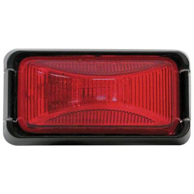 Anderson Marine E150BKR 150 PC-Rated Clearance/Side Marker Light - Red Kit, Black Bracket