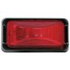 Anderson Marine E150BKR 150 PC-Rated Clearance/Side Marker Light - Red Kit, Black Bracket view 1