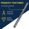 Tie Down | Zinc Boat Trailer Roller Shaft Rod | Corrosion-Resistant Support for Trailer Rollers | Includes 2 Pal Nuts| 5/8" x 9-1/4" view 2