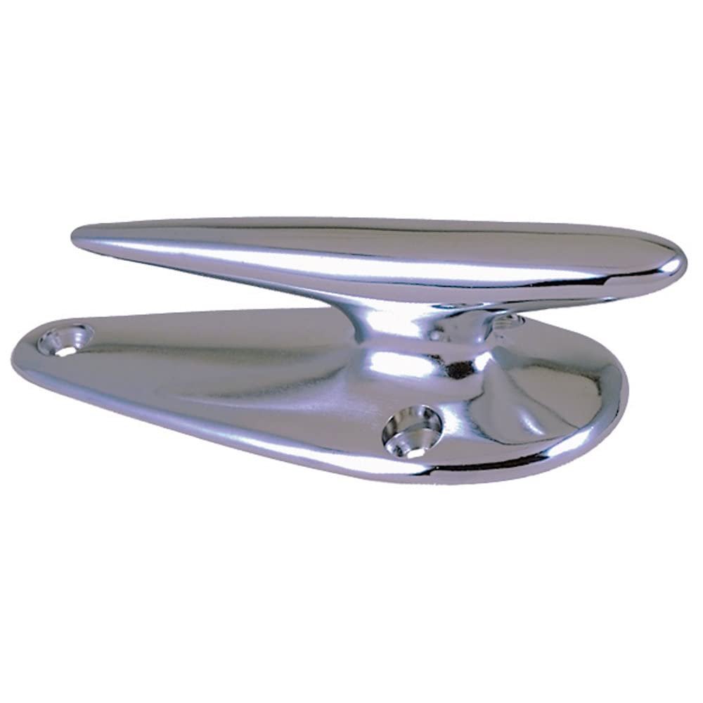 Perko 0566DP4CHR Chrome Plated Cleats - 4-1/2", White