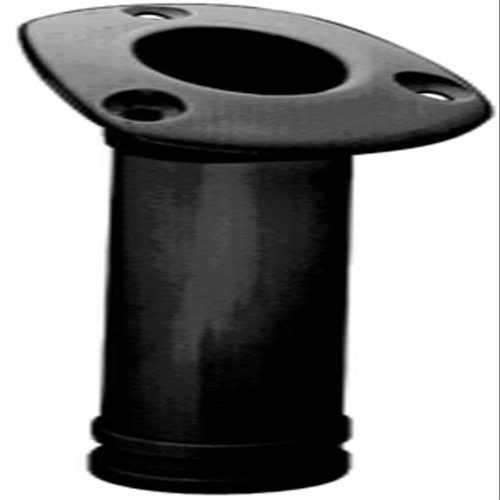 Attwood Plastic Flush Mount Rod Holder, Black
