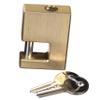 Attwood 12044-6 Coupler Security Lock, Locks Trailer Coupler, Solid Brass, Stainless Steel 5/8-Inch Shank, -Inch Shank Diameter view 4