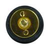 Attwood 11586-4 Brass Plated Snap-Handle 1-inch Drain Plug view 3