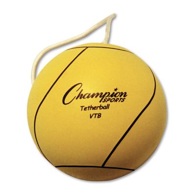 Champion Sports 10.5 Inch Ultra-Grip Tetherball, Multicolor
