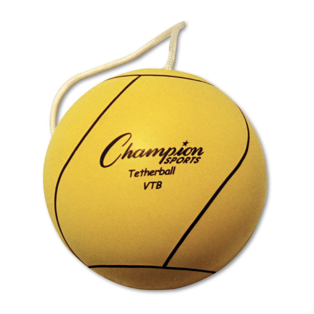 Champion Sports 10.5 Inch Ultra-Grip Tetherball, Multicolor