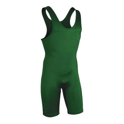 Brute Lycra Wrestling Singlet - SIZE: X-Small, COLOR: Hunter