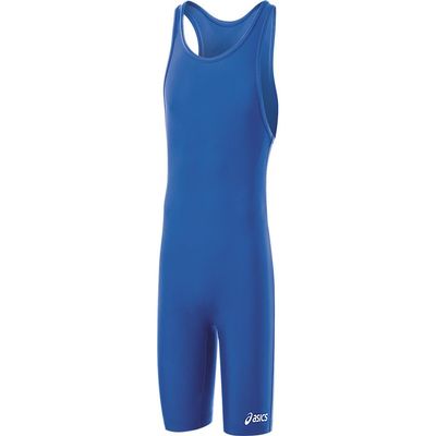 ASICS Men's Solid Modified Singlet, Royal, Small