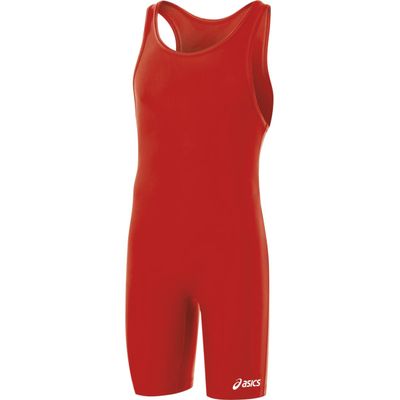 ASICS Solid Modified Singlet - Men's ( sz. L, Red )