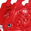 Cliff Keen Tornado Wrestling Headgear (Scarlet) view 3