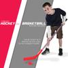 Cosom Junior Plastic Hockey Stick for Floor Hockey and Street Hockey for Kids, Youth Hockey Training Equipment, High School Physical Education Equipment, Plastic 43" Stick, Standard Shaft, Yellow view 3