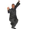 Tiger Claw - Kung Fu Uniform 100% Cotton All Black Size #0 view 2