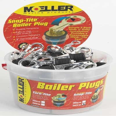 Aluminum Snap-Tite Bailer Plug  1  Bulk 50